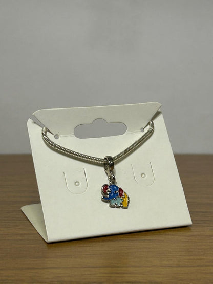 Berloque Elefante Autismo - Força e Apoio à Conscientização